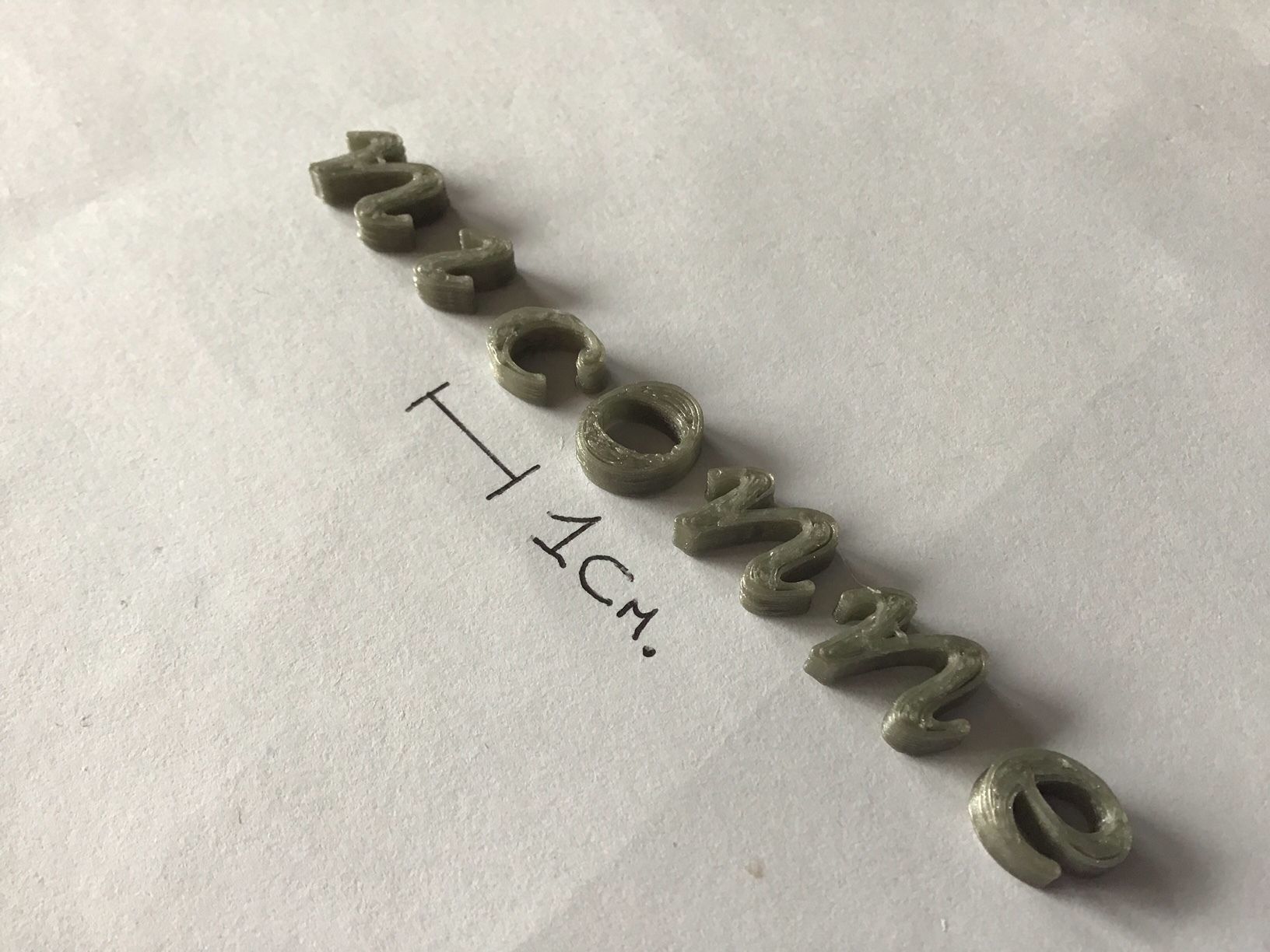 NICONNE uppercase and lowercase 3D Letters STL FILE 3D print model_7