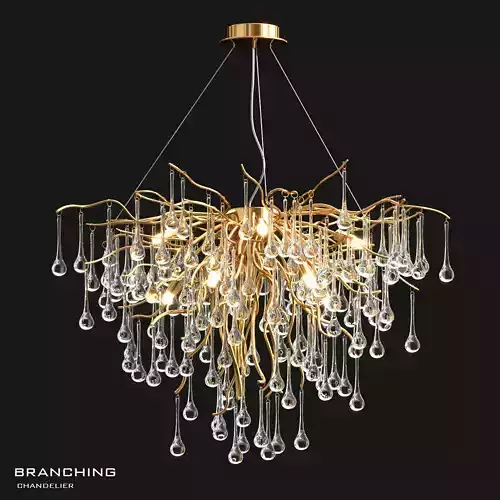 Marian branching chandelier