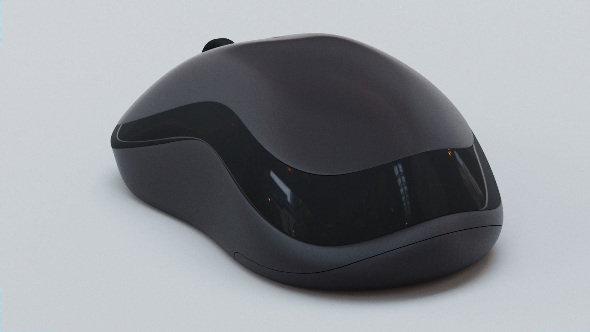 Mouse PC -Wireless or USB -High Quality Model PBR 3D model_3