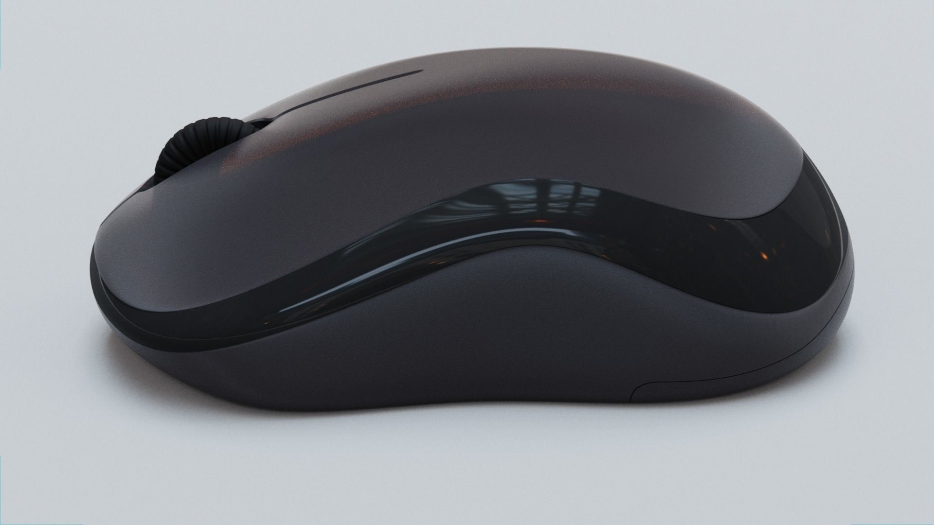 Mouse PC -Wireless or USB -High Quality Model PBR 3D model_1