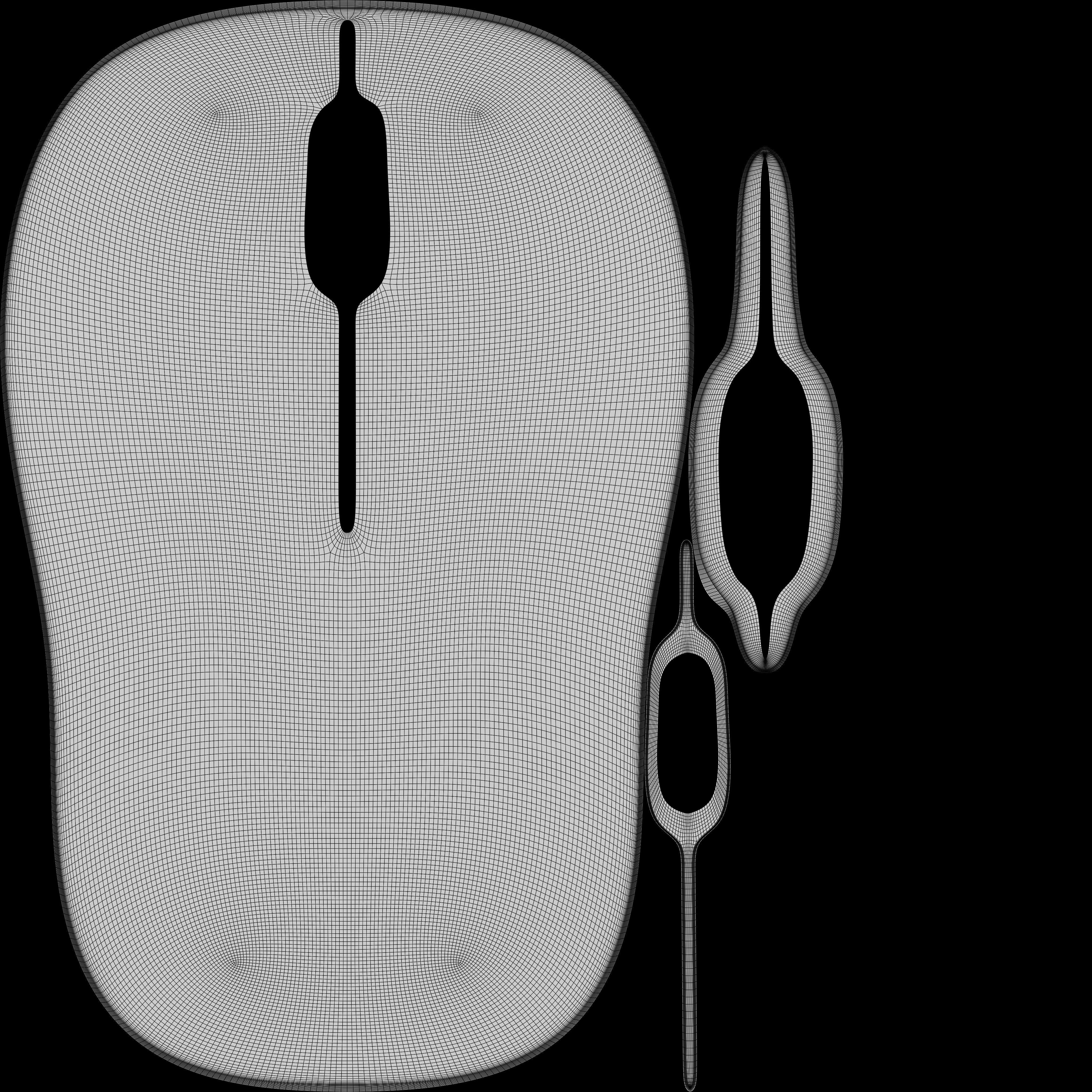 Mouse PC -Wireless or USB -High Quality Model PBR 3D model_20