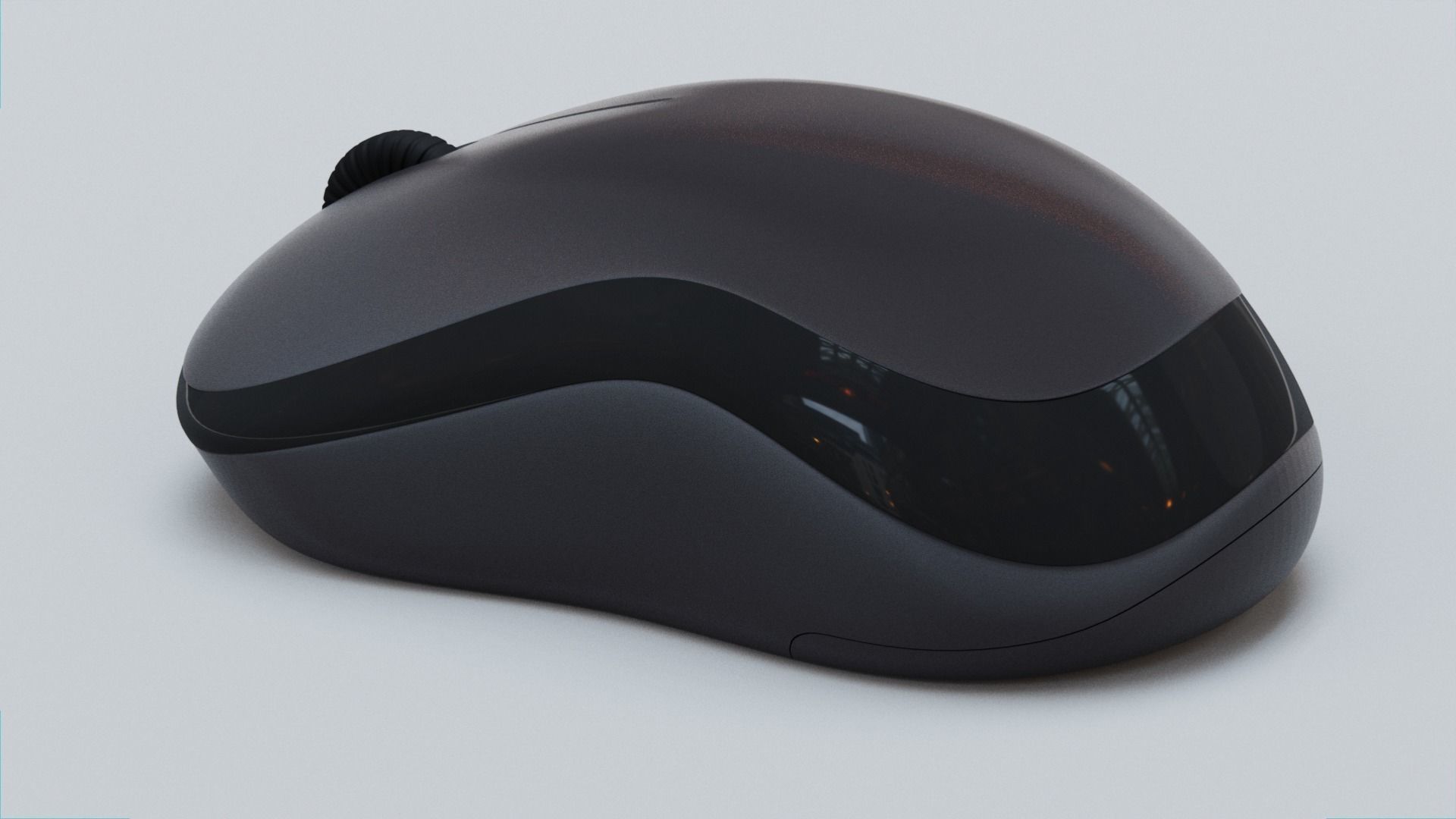 Mouse PC -Wireless or USB -High Quality Model PBR 3D model_2