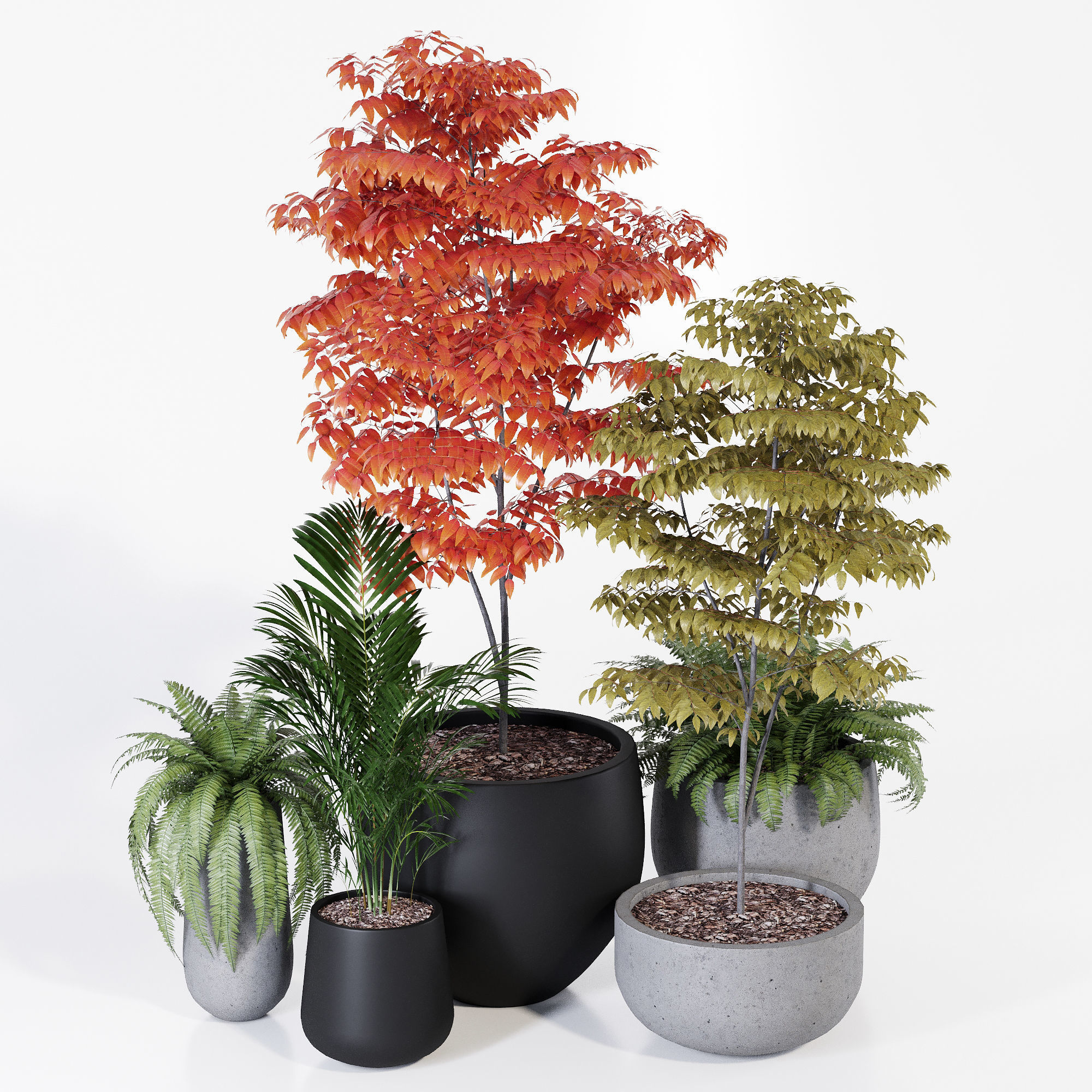 Pottery pots 3D model_7