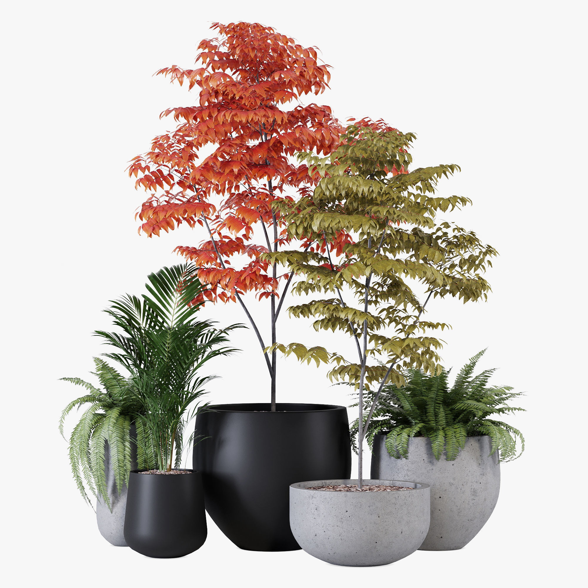 Pottery pots 3D model_1