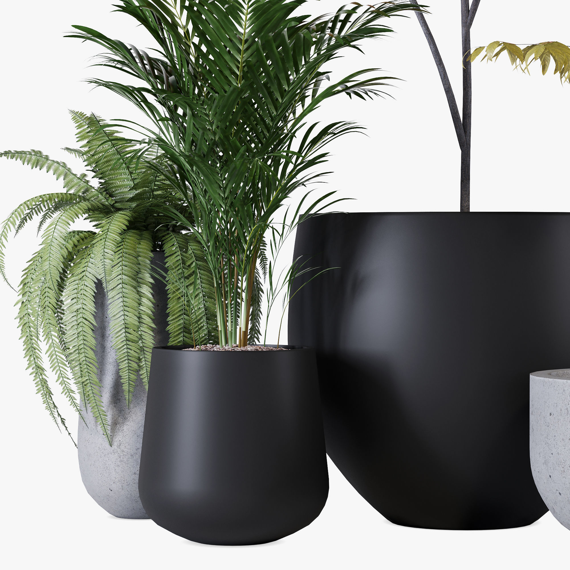 Pottery pots 3D model_4