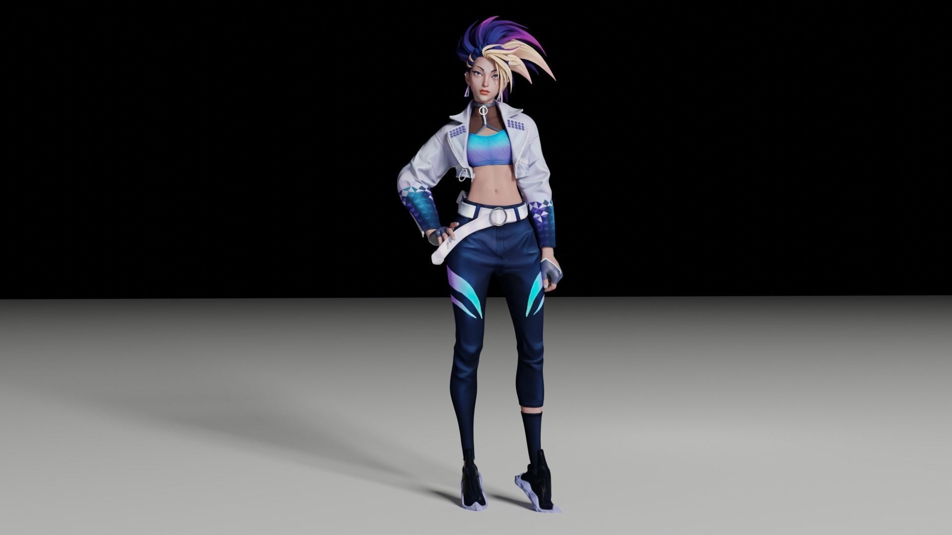 Eve By kstudios Low-poly 3D model_3