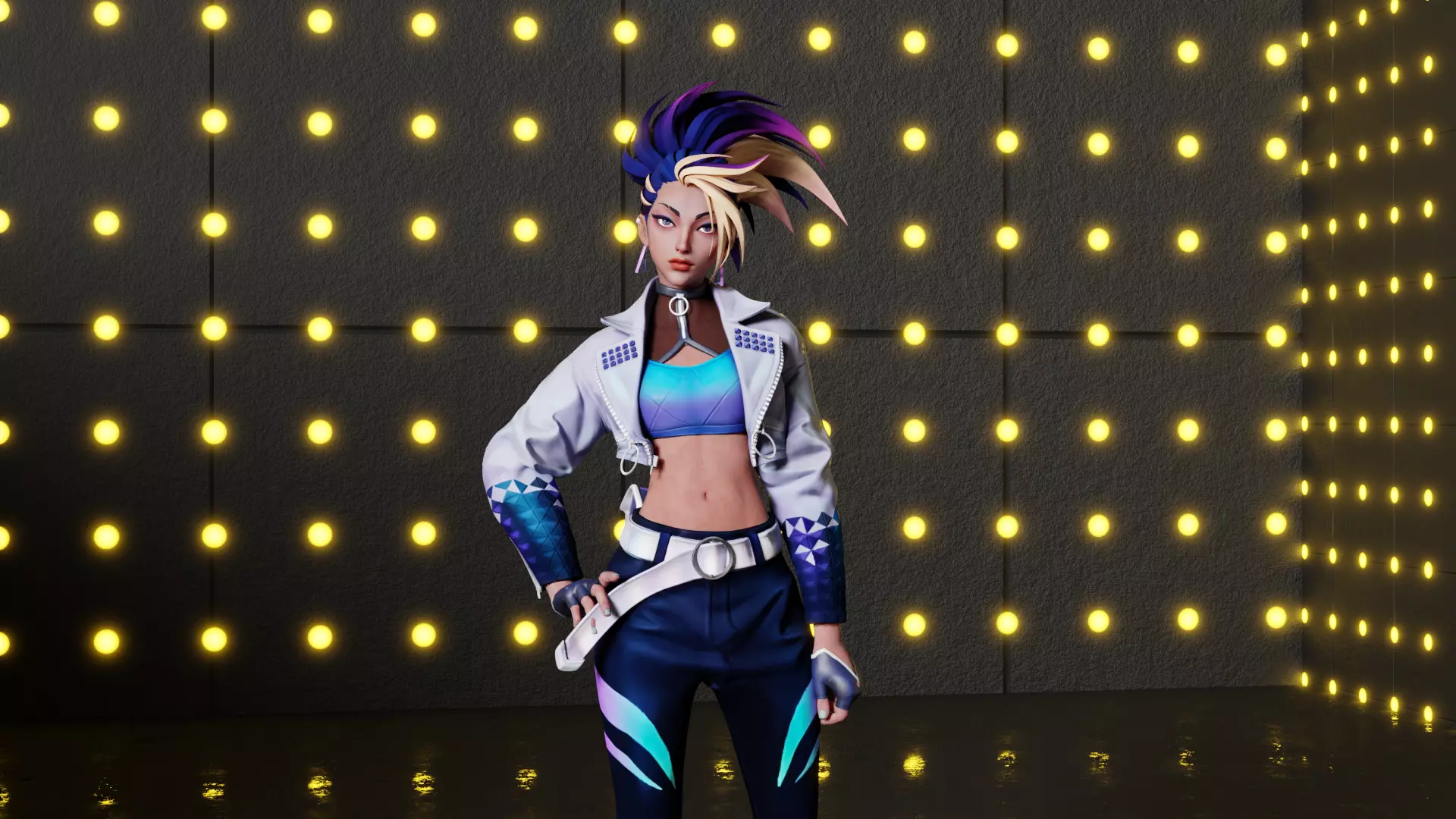 Eve By kstudios Low-poly 3D model_0