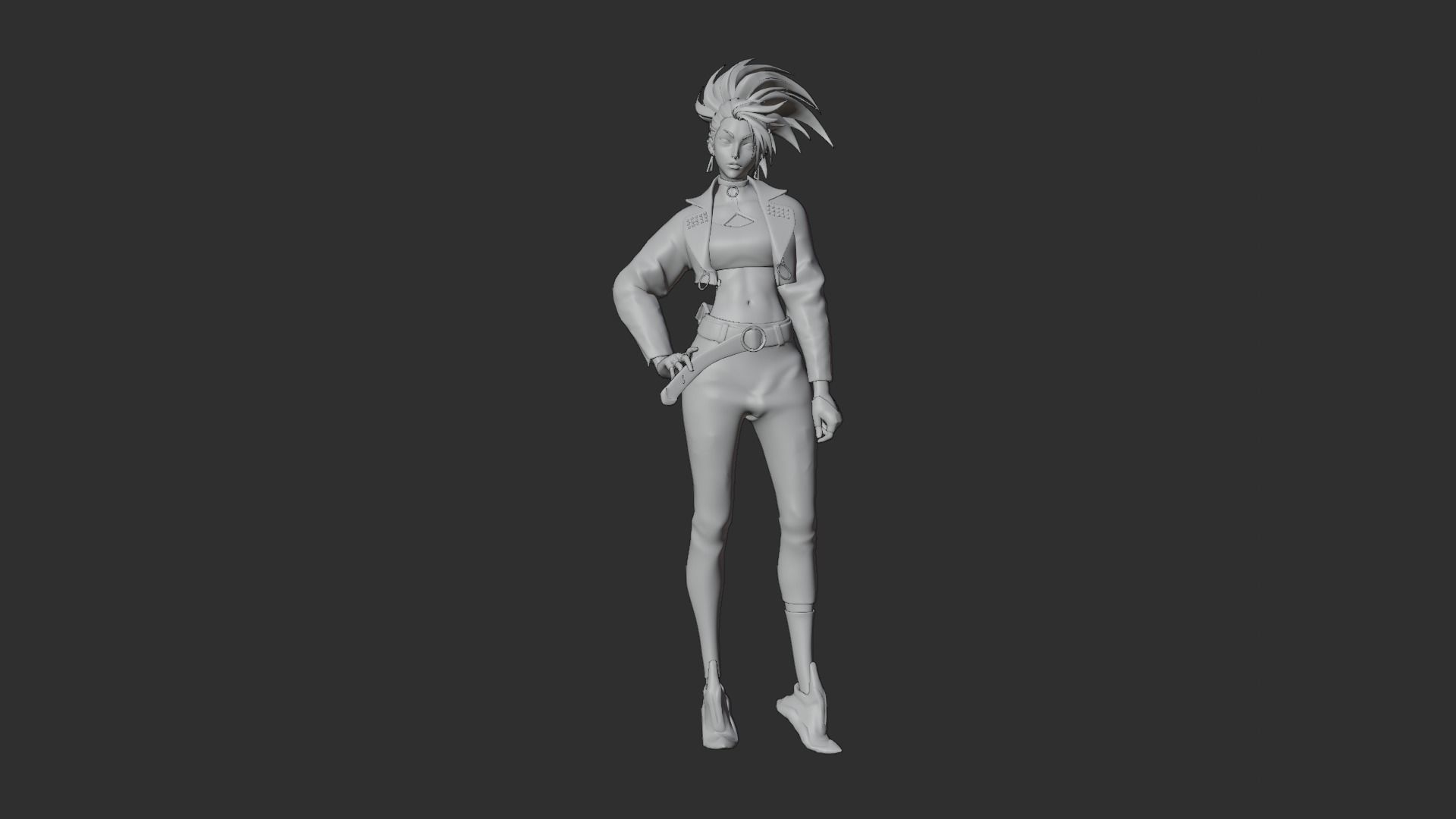 Eve By kstudios Low-poly 3D model_5