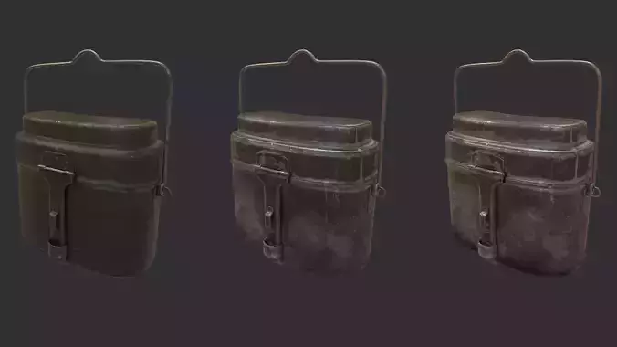 Canteen metal lunch box