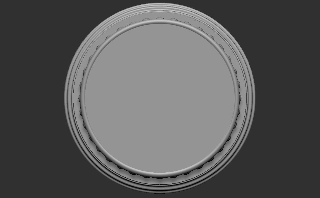 Decorative Base Stand for statues and figurines 3D print model_5