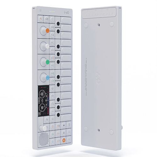 Teenage Engineering OP-1 Portable Synthesizer White 3D model