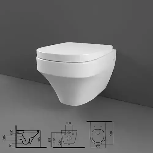 Toilet wc - wall hung