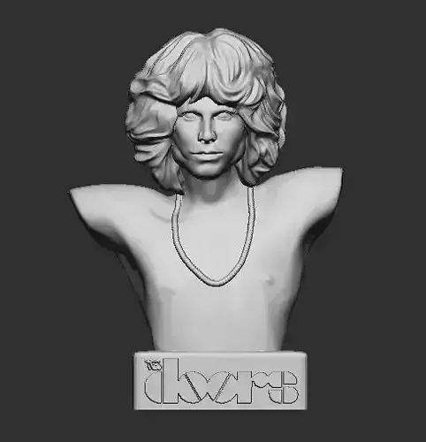 Jim Morrison Bust