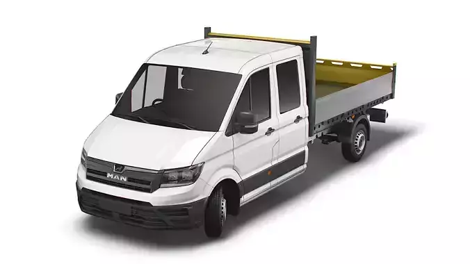 MAN TGE Double Cab Tipper 2021