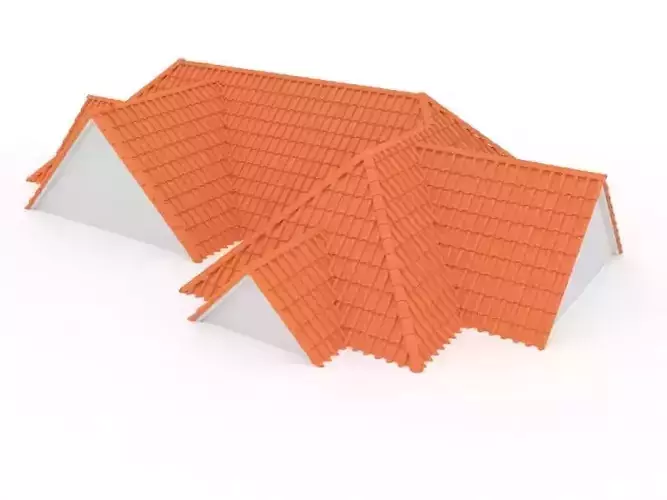 Realistic Roof Shingles 8