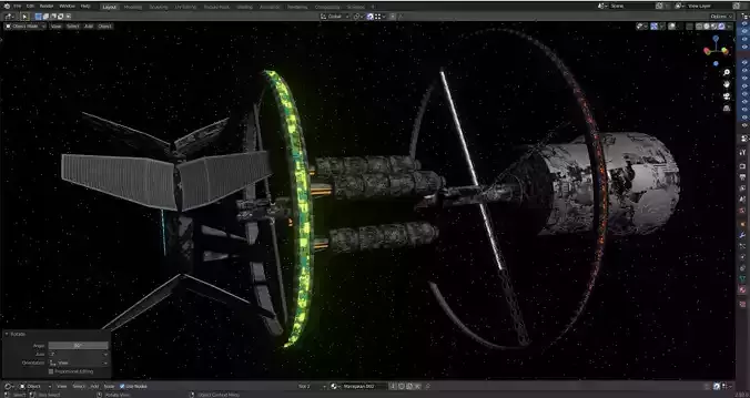 Space station Spark of Civilization