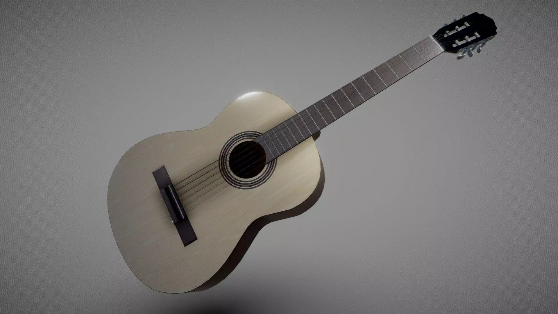 Classic Guitar Free 3D model
