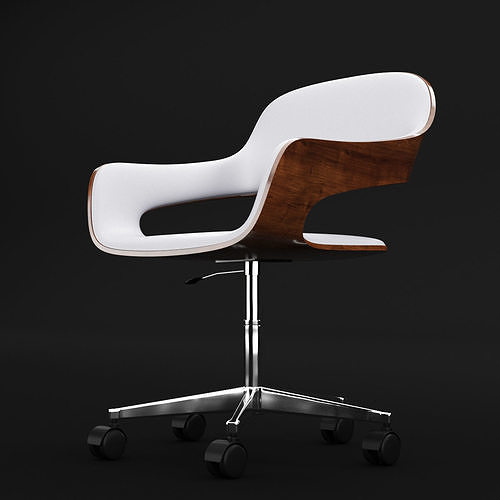 Office chair small 3D model 3