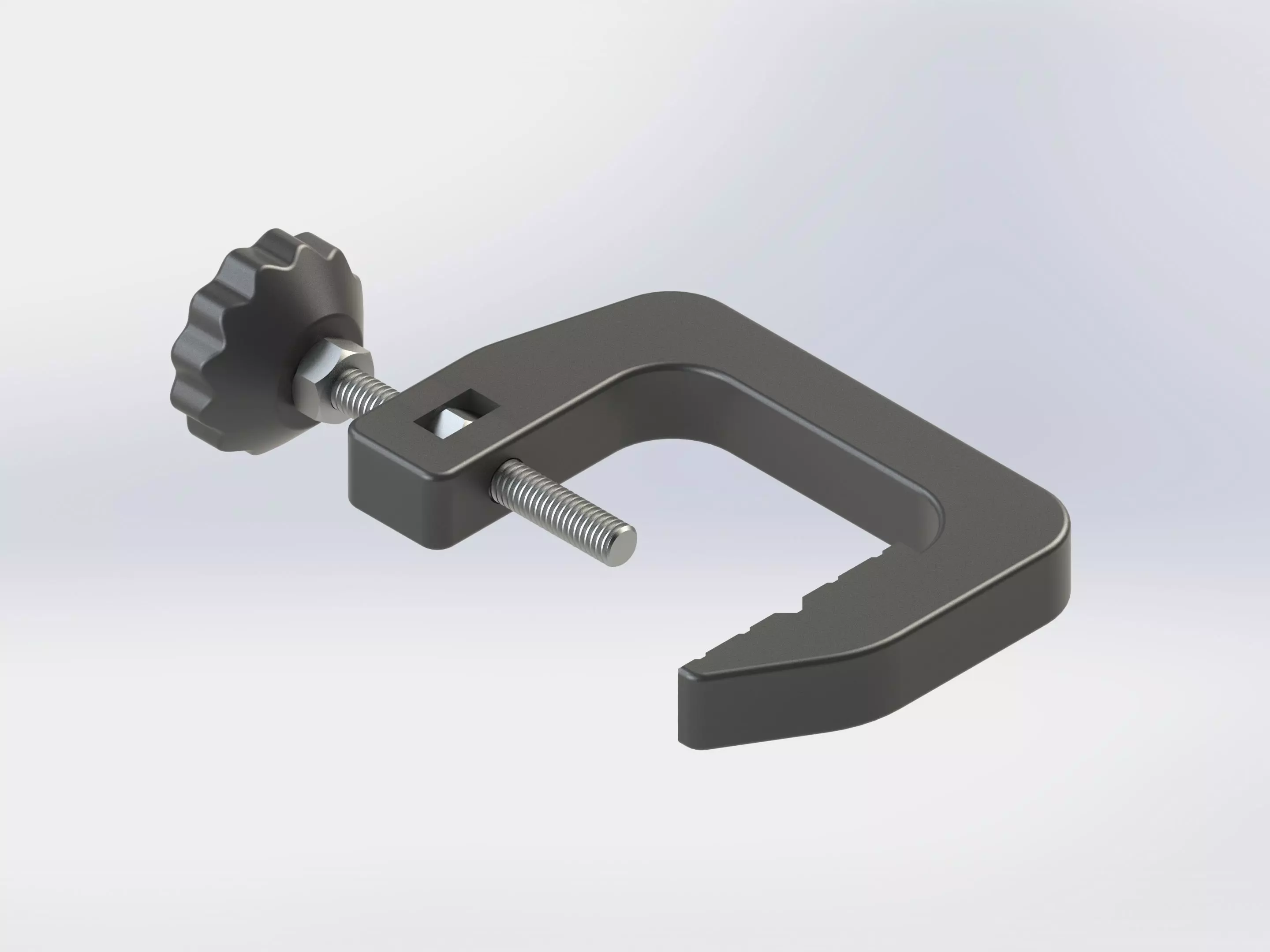 3D printable clamp - Easy Free 3D print model_0