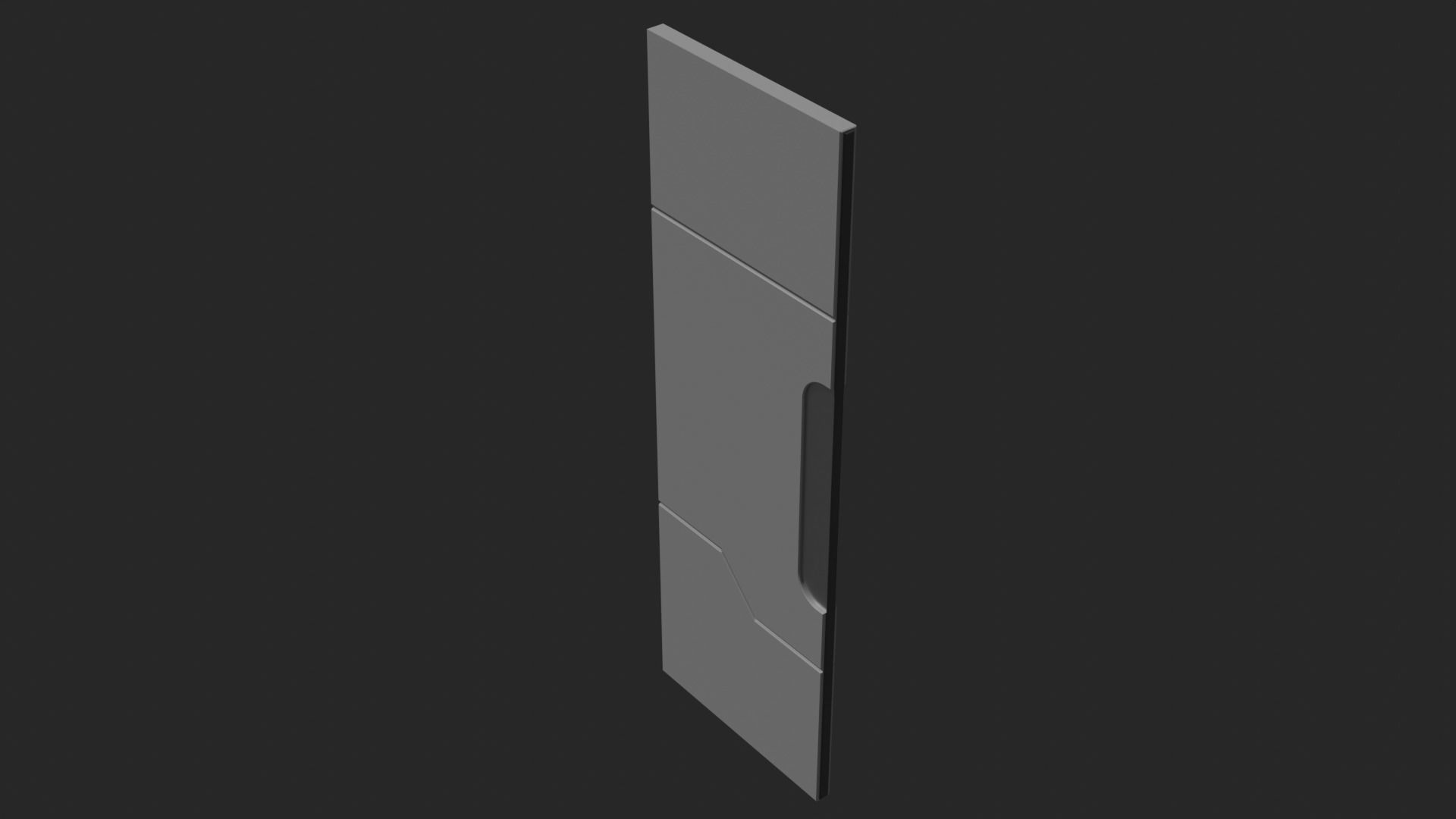 Sci Fi Corridor Kit 1 3D model_13