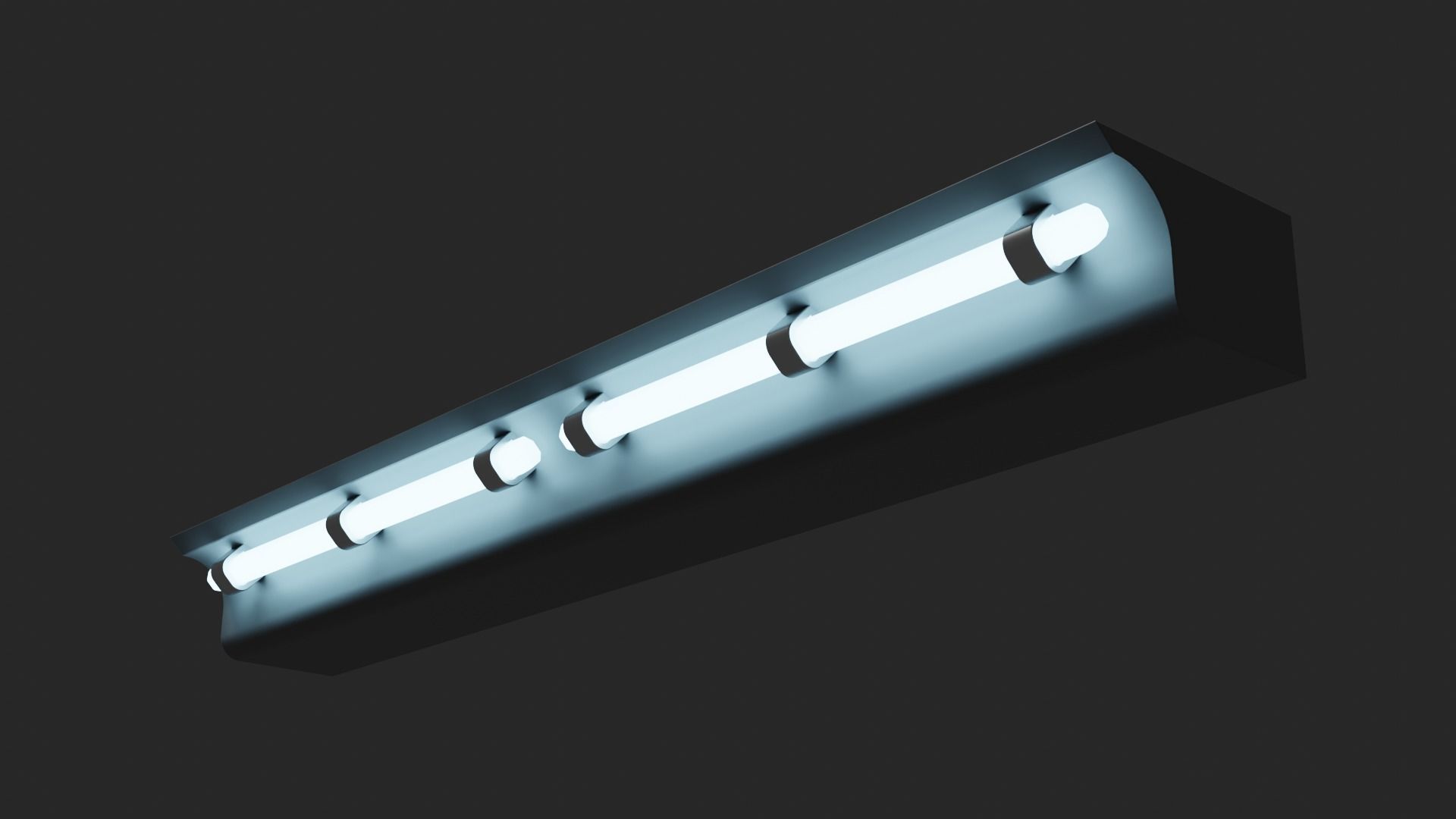 Sci Fi Corridor Kit 1 3D model_9