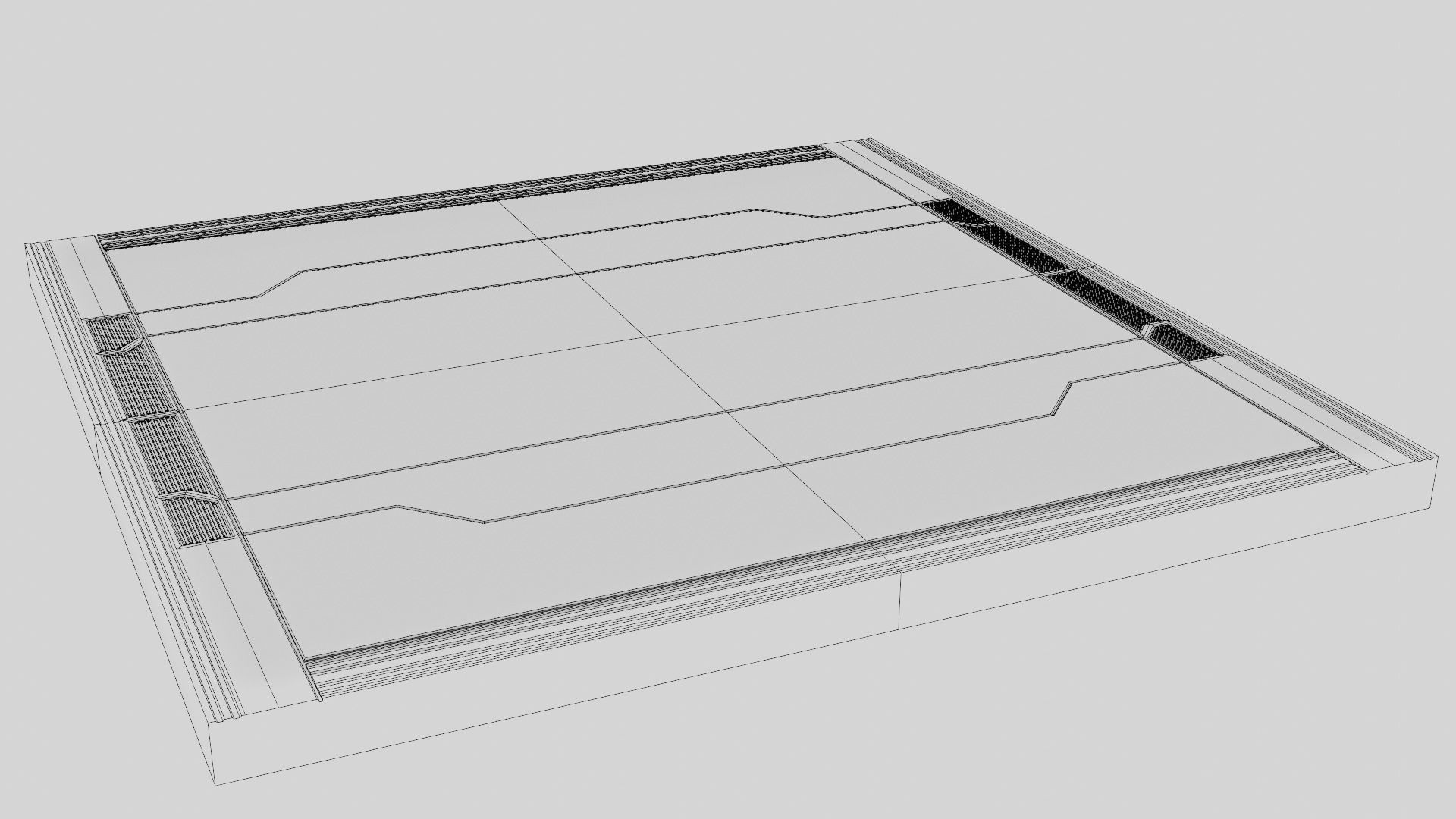 Sci Fi Corridor Kit 1 3D model_28