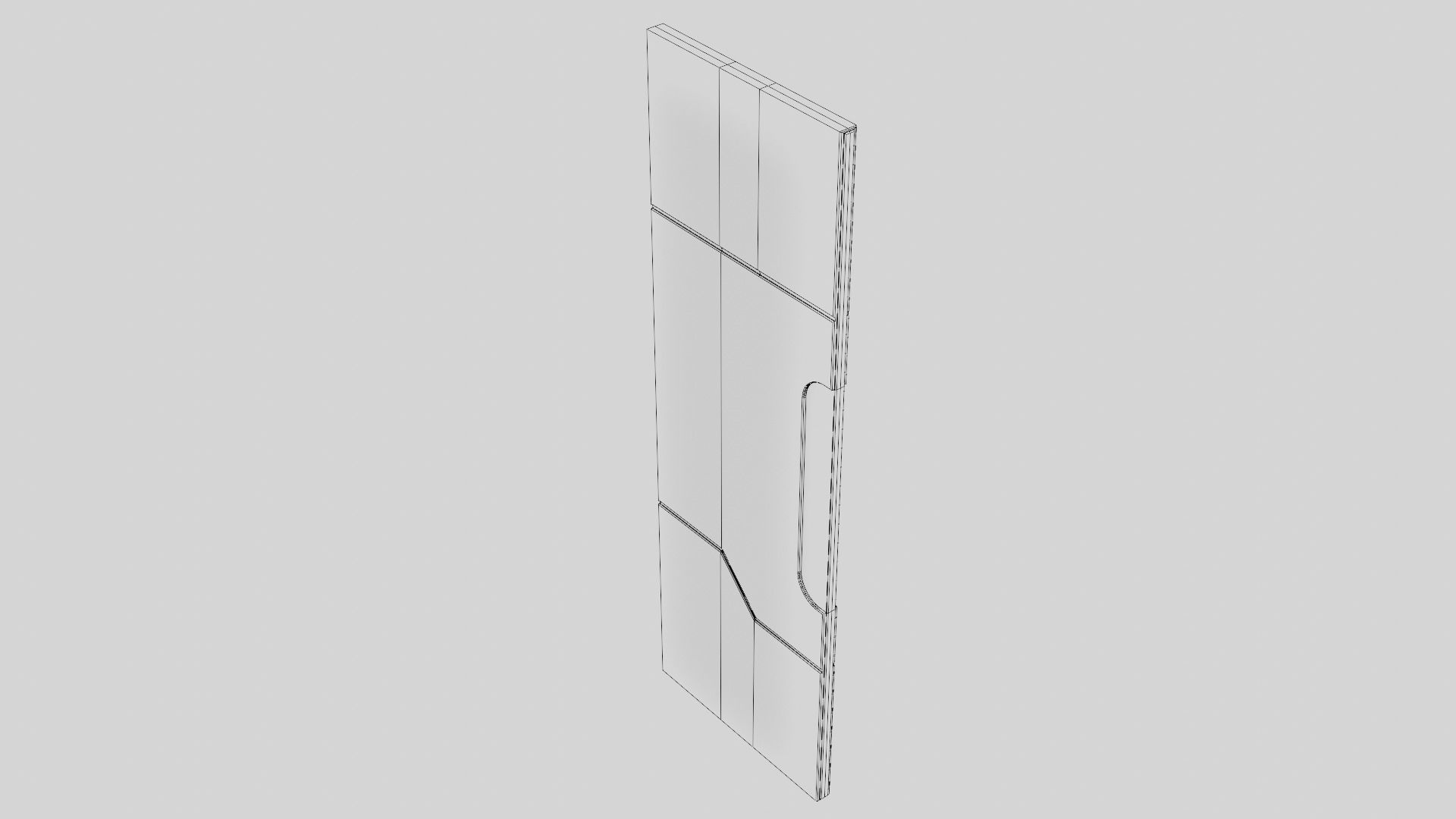 Sci Fi Corridor Kit 1 3D model_14