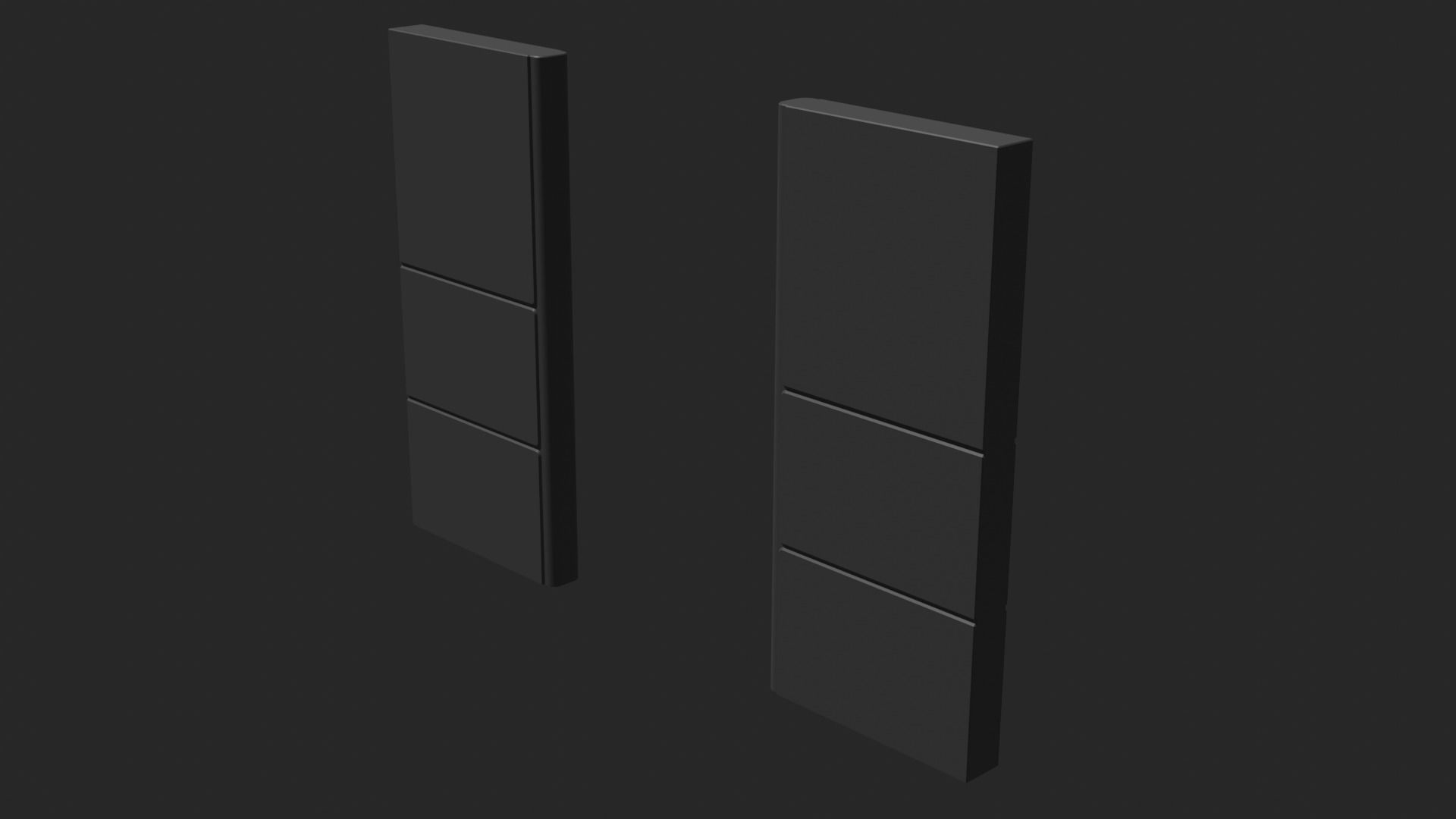 Sci Fi Corridor Kit 1 3D model_15