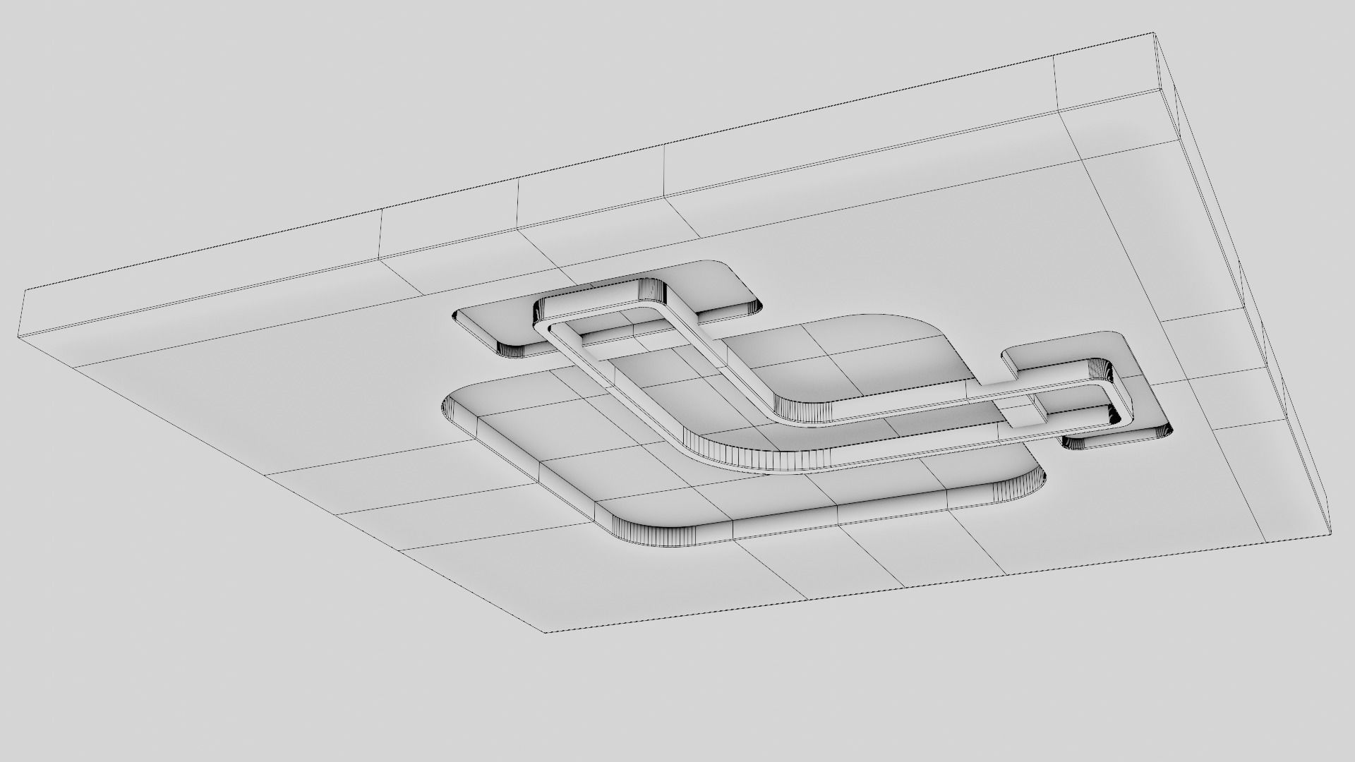 Sci Fi Corridor Kit 1 3D model_26