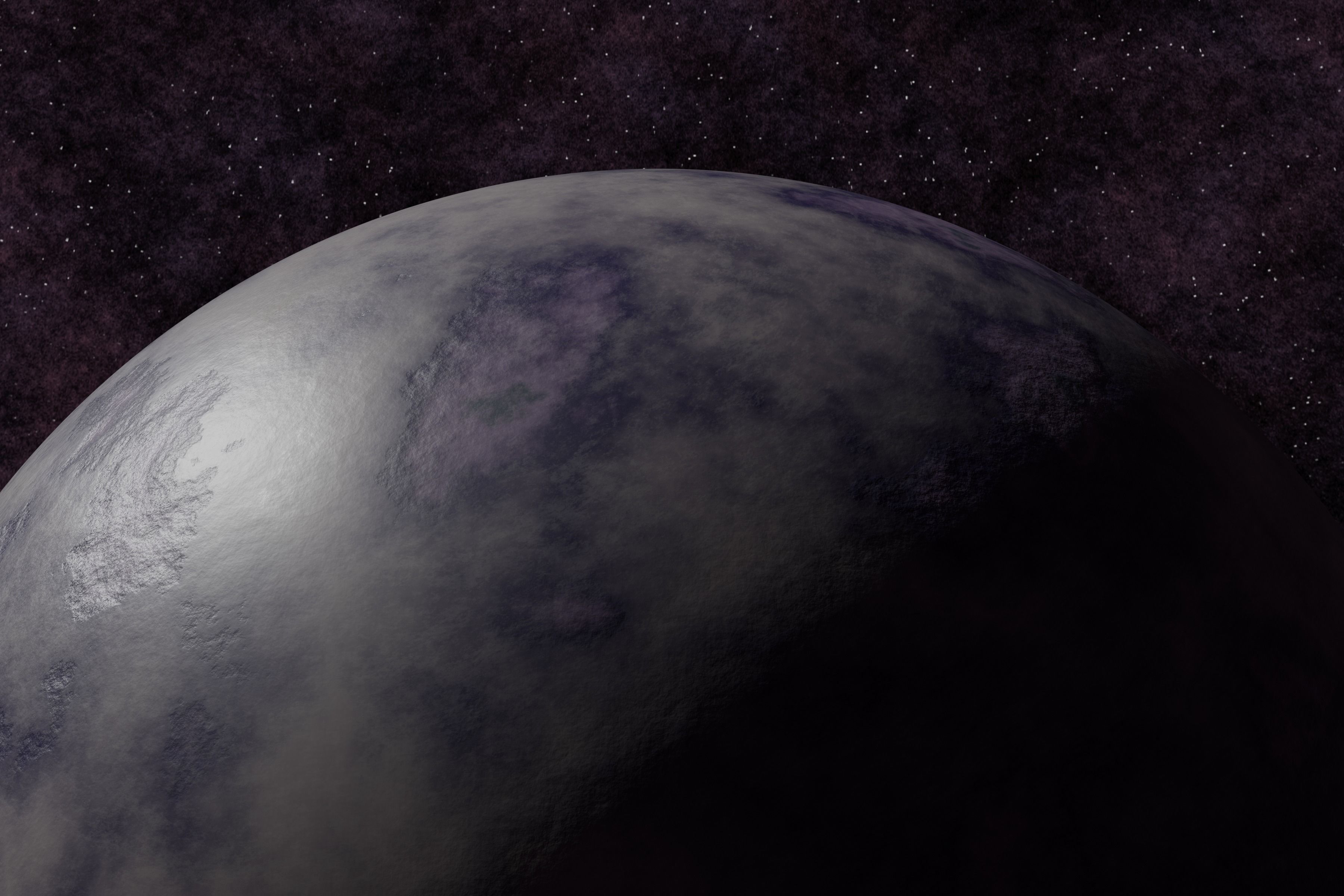 Ice planet 006-alfa Low-poly 3D model_9