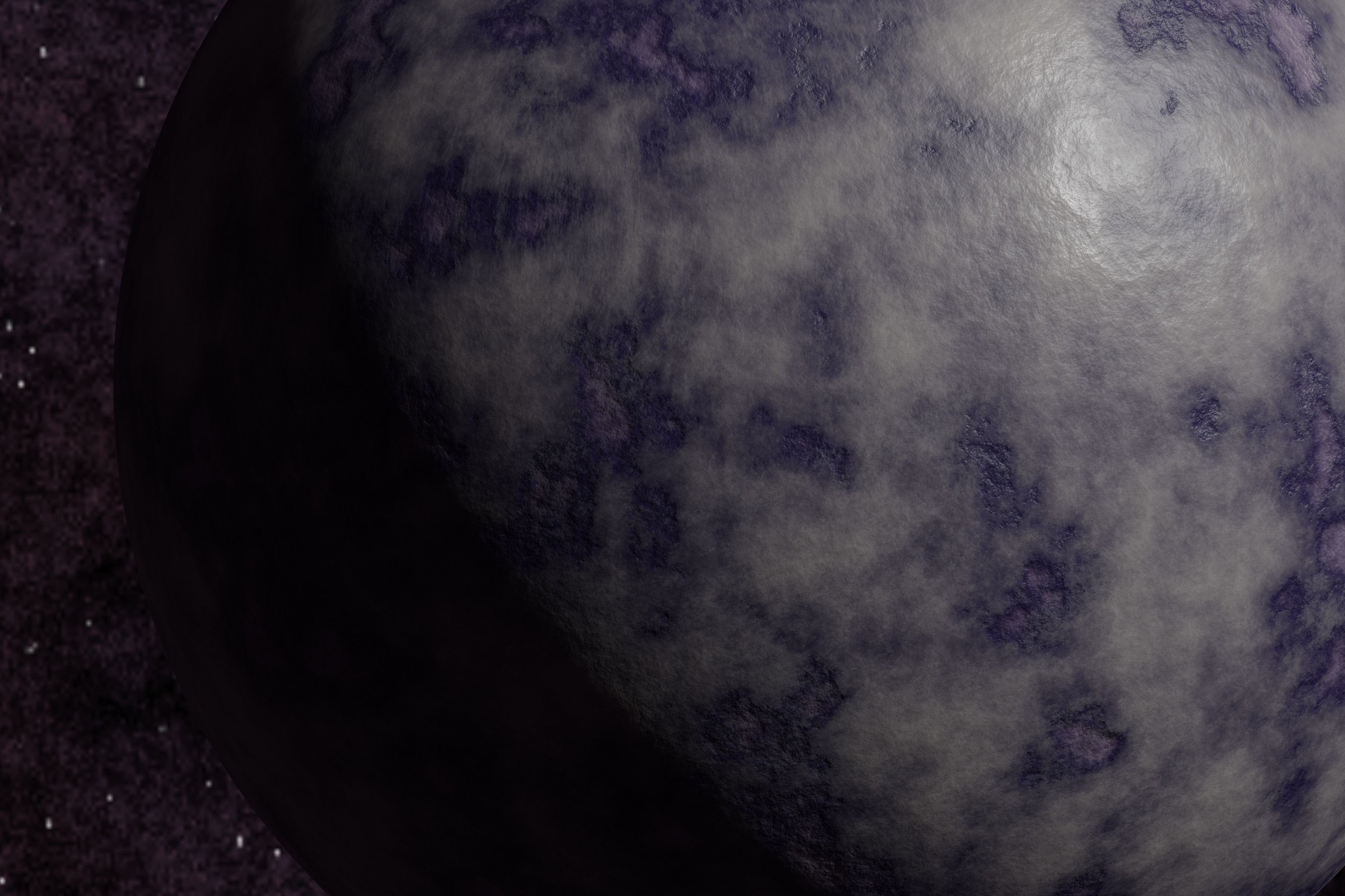 Ice planet 006-alfa Low-poly 3D model_3