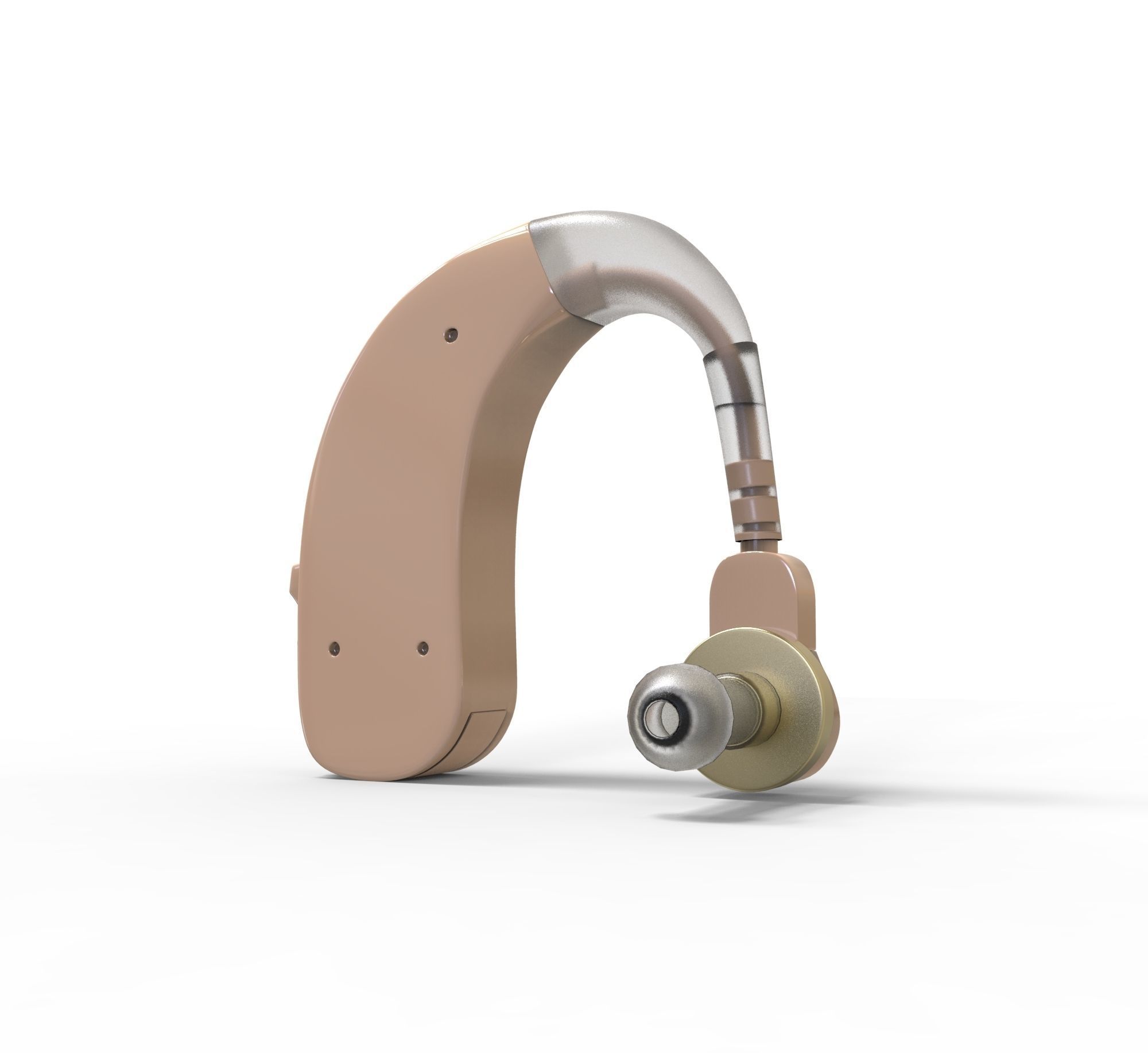 hearing aids  3D model_2