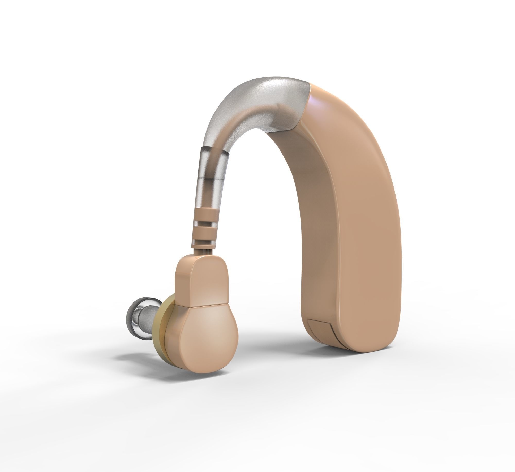 hearing aids  3D model_5