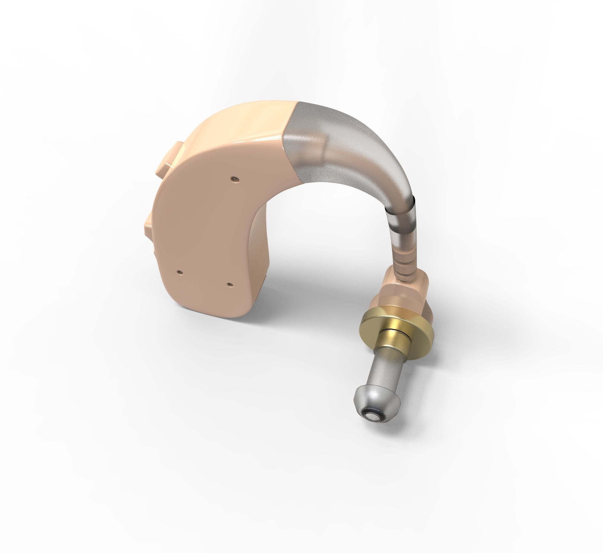 hearing aids  3D model_6