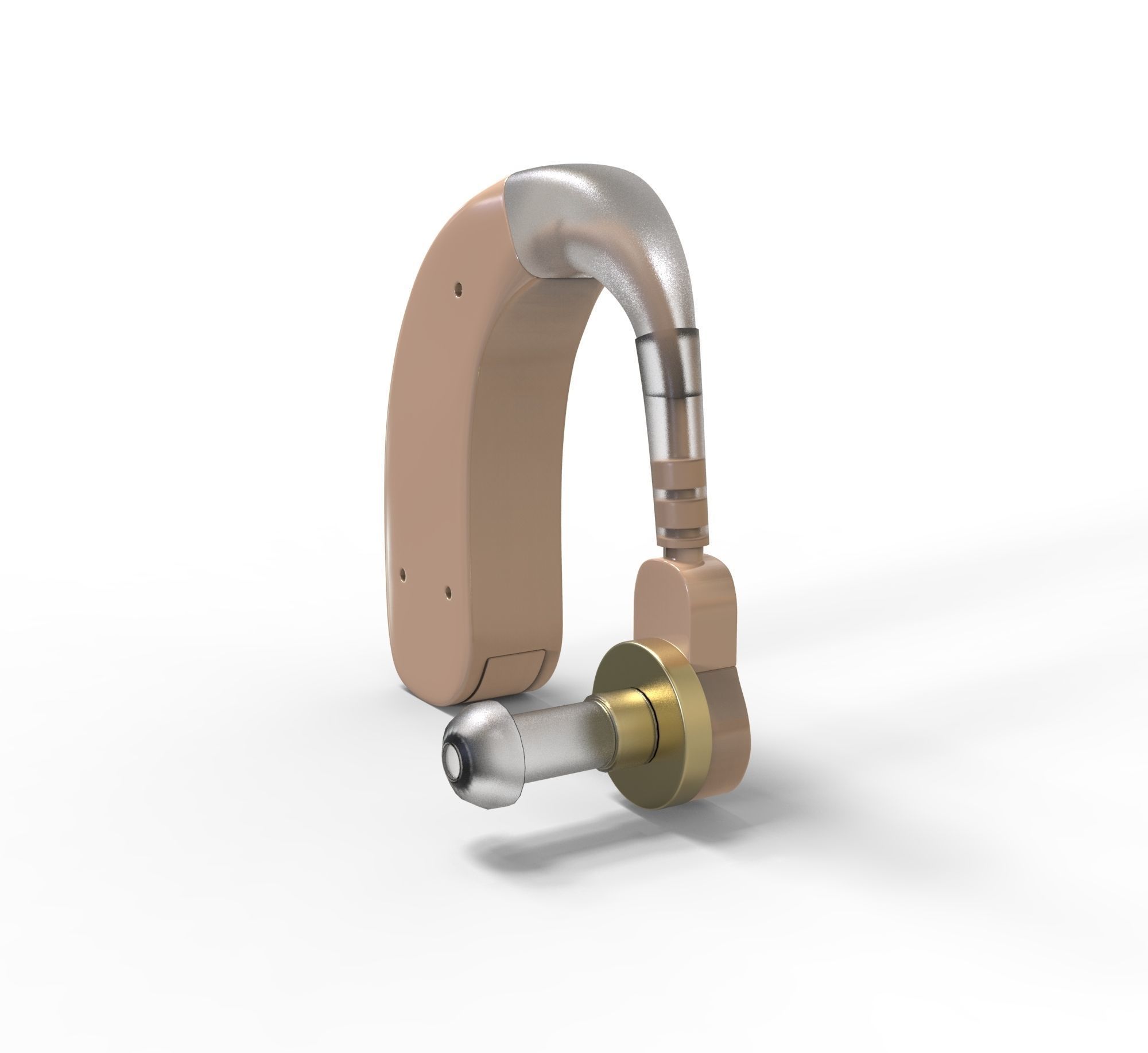 hearing aids  3D model_7