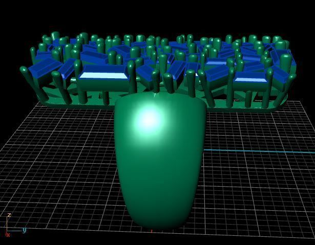 Baguette jewelry ring 3D print model_8