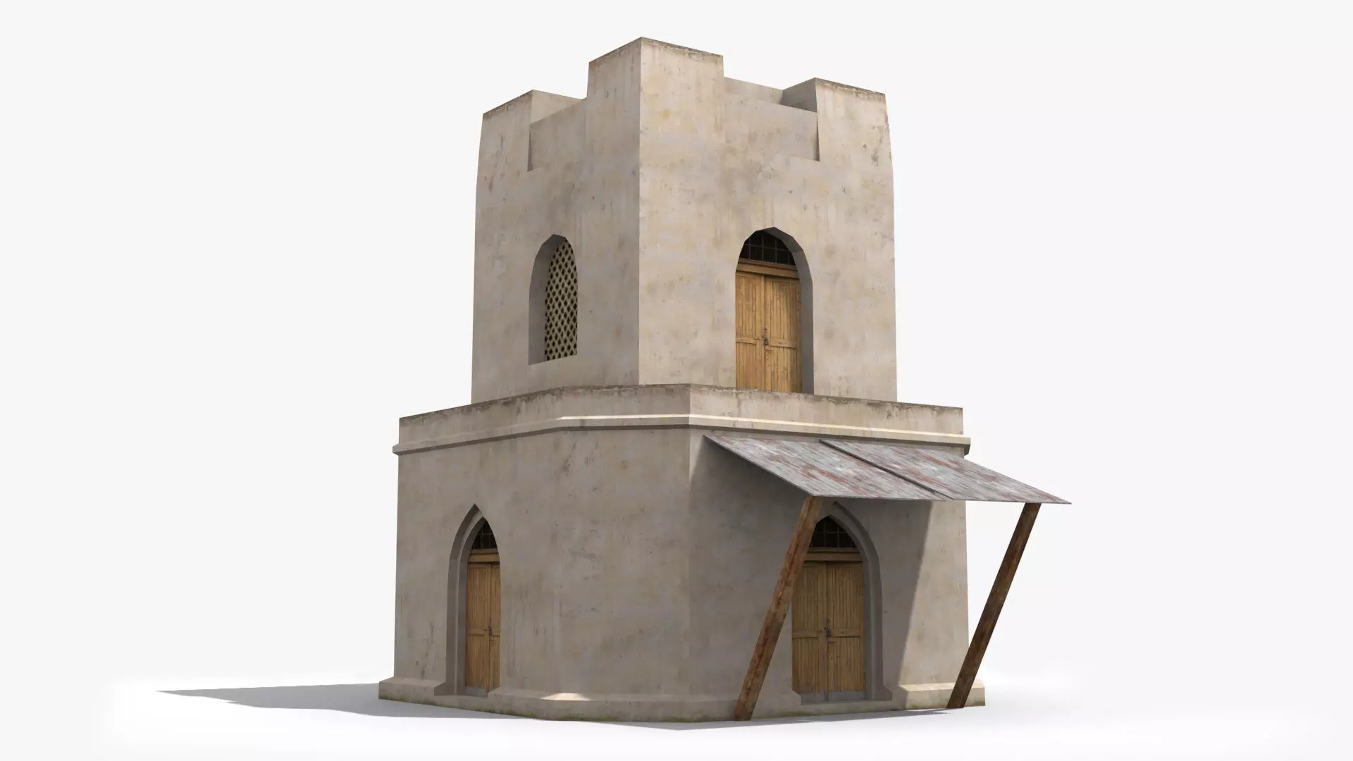 Arab xx32 Low-poly 3D model