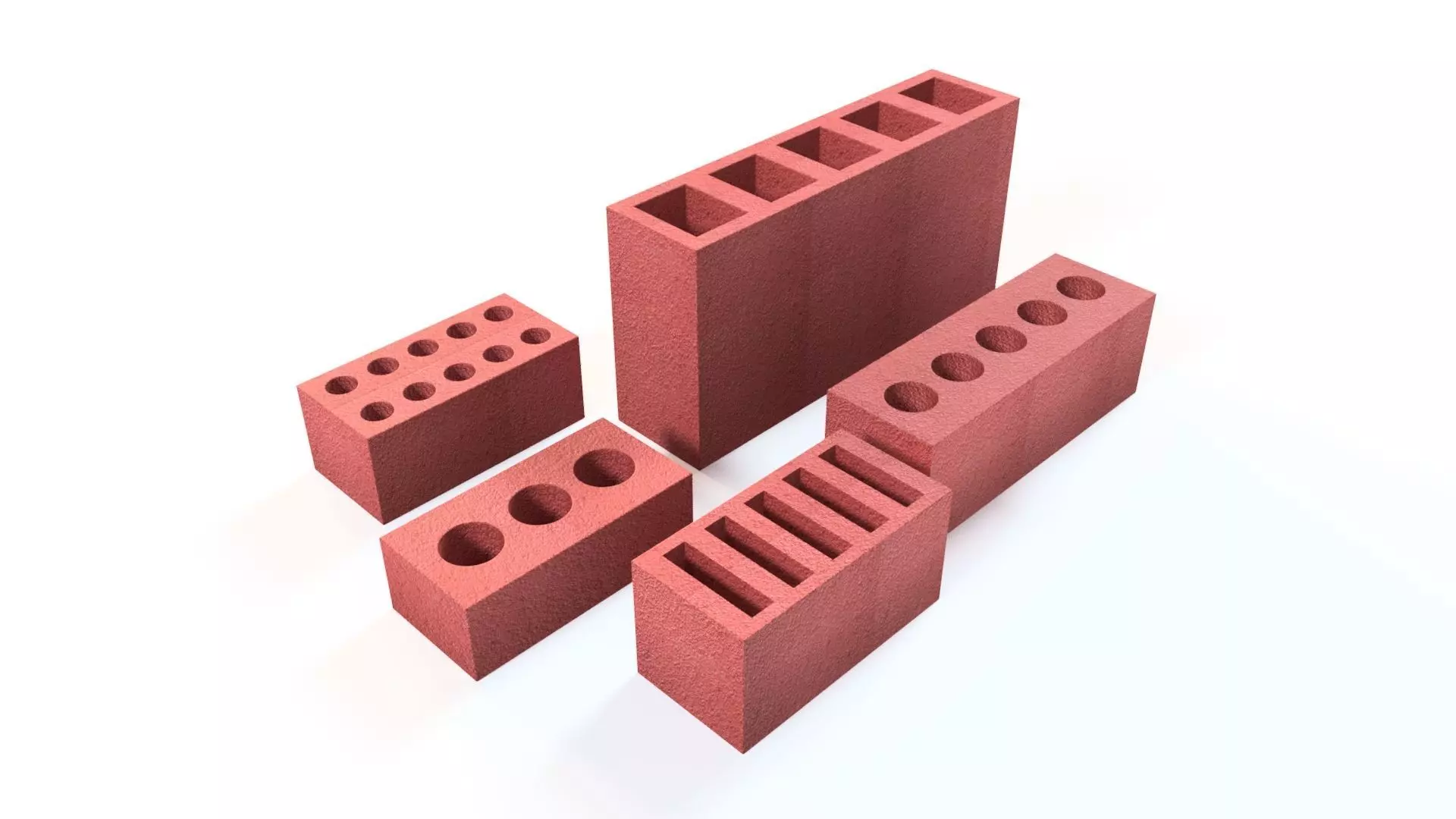 brick bricks 3D model_0