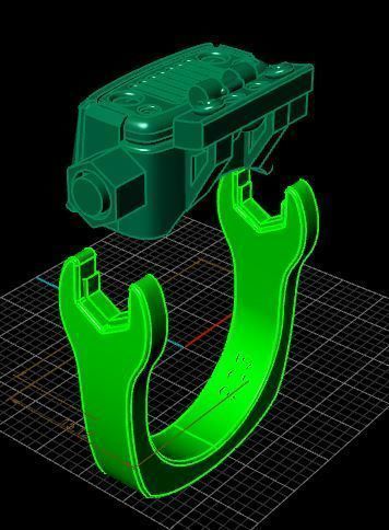 Jeep mechanical ring 3D print model_12