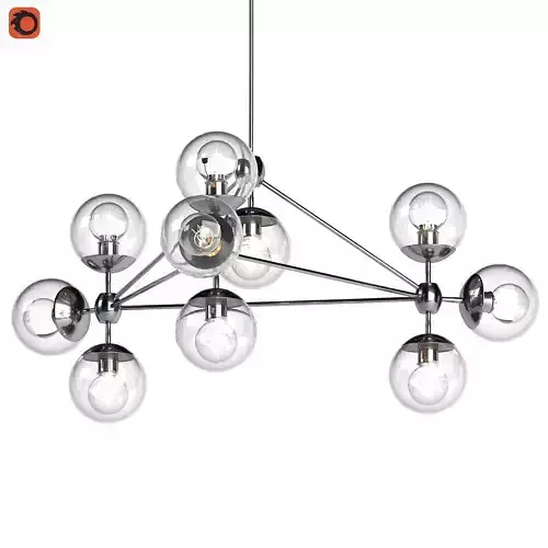 Modo chandelier 3D model
