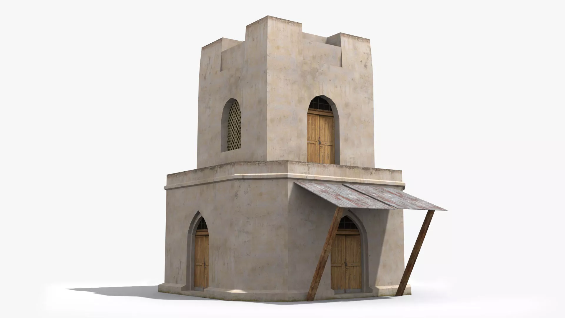 Arab xx32 Low-poly 3D model