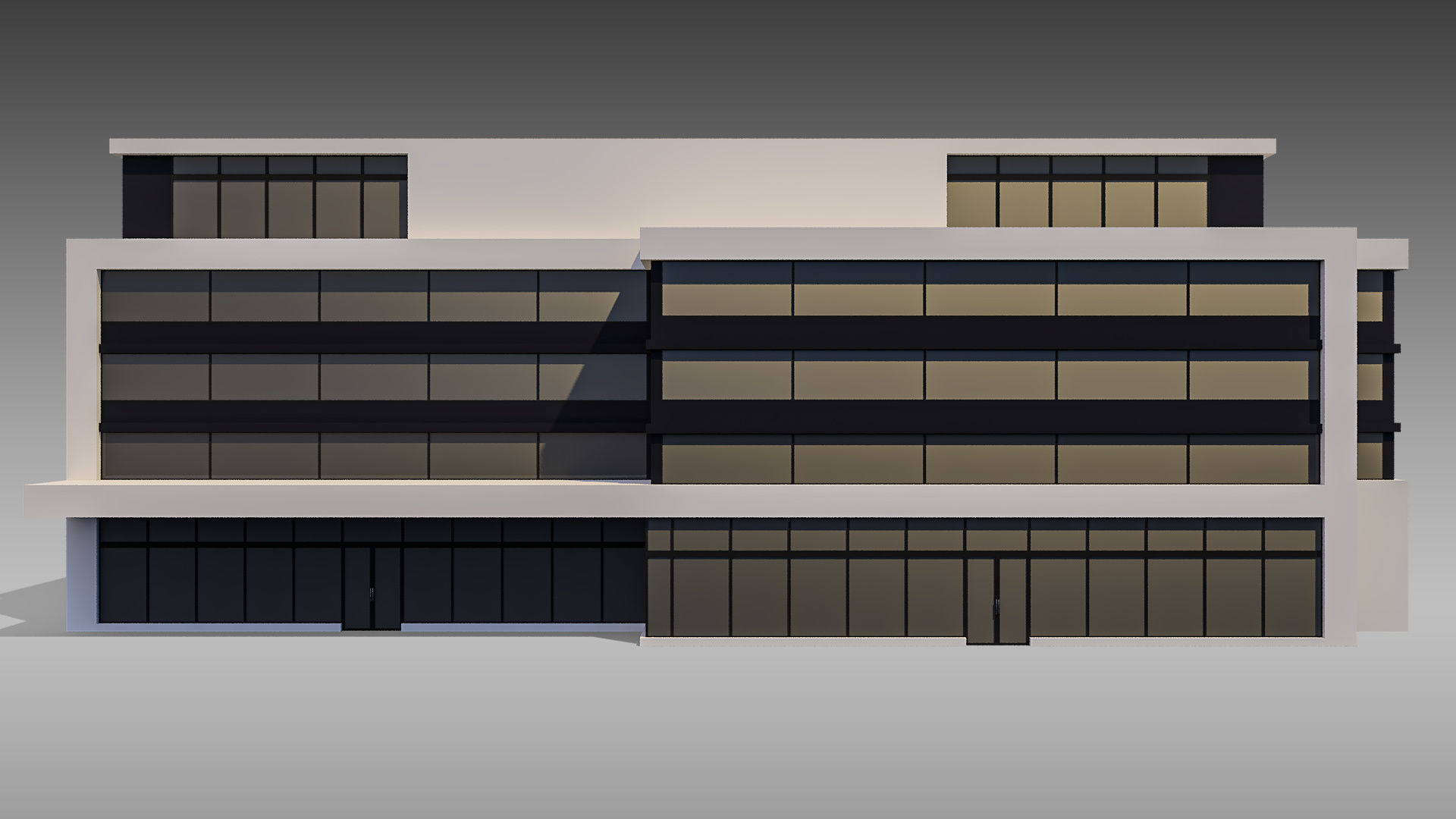 Commercial Building 010 3D model_7