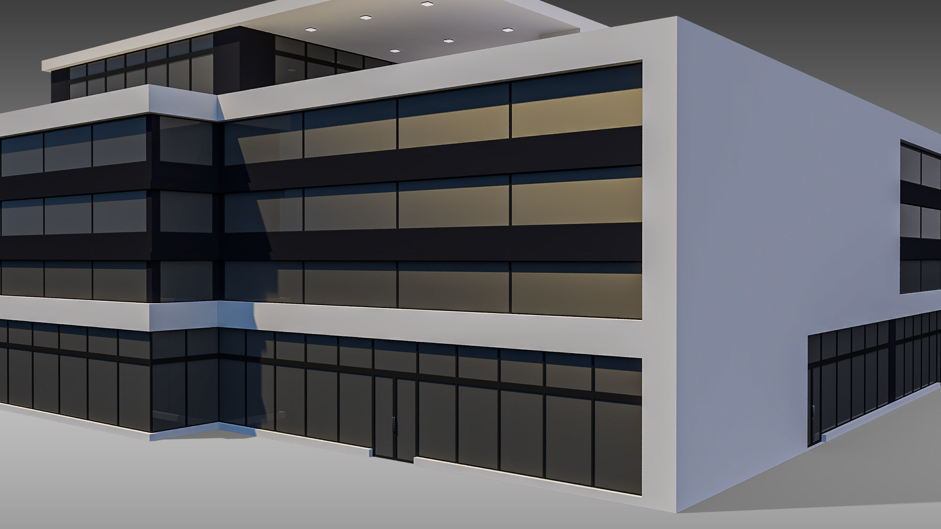 Commercial Building 010 3D model_6