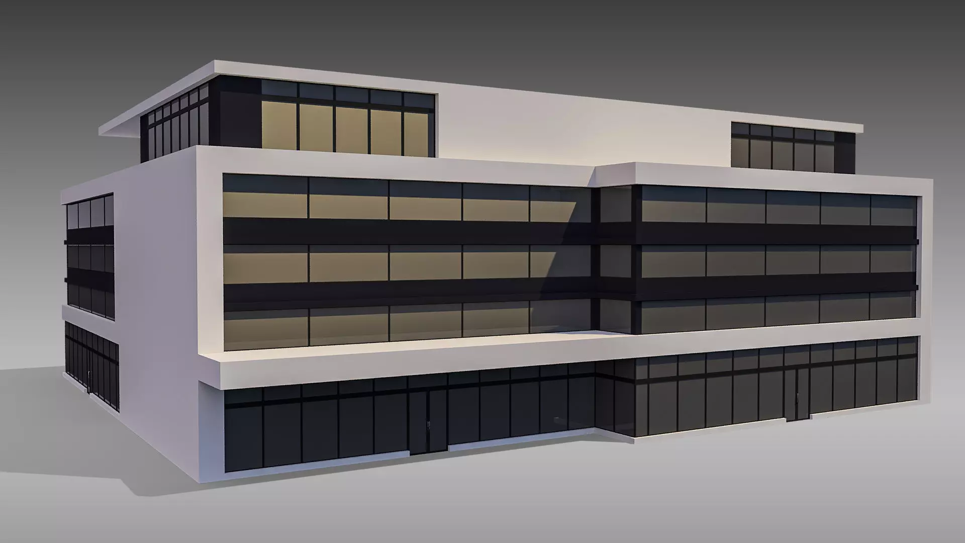 Commercial Building 010 3D model_0