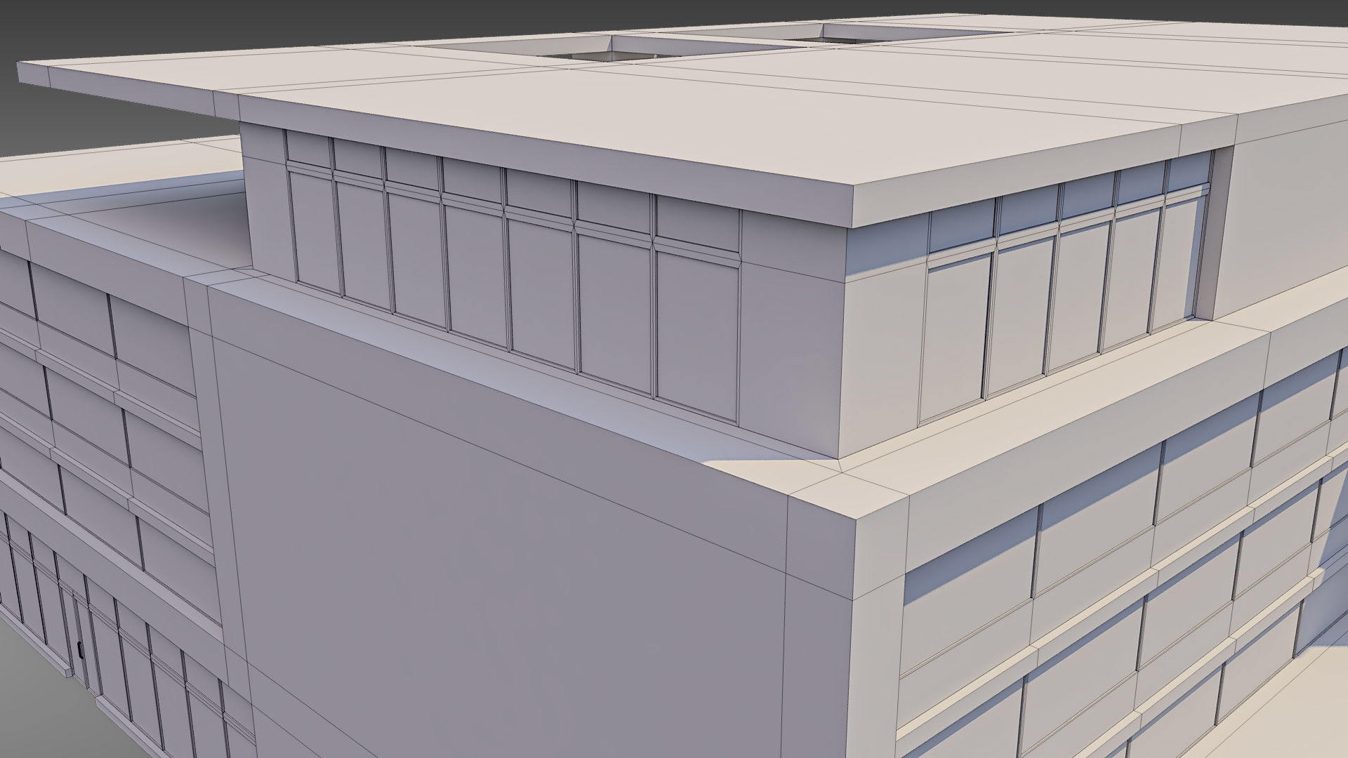 Commercial Building 010 3D model_12