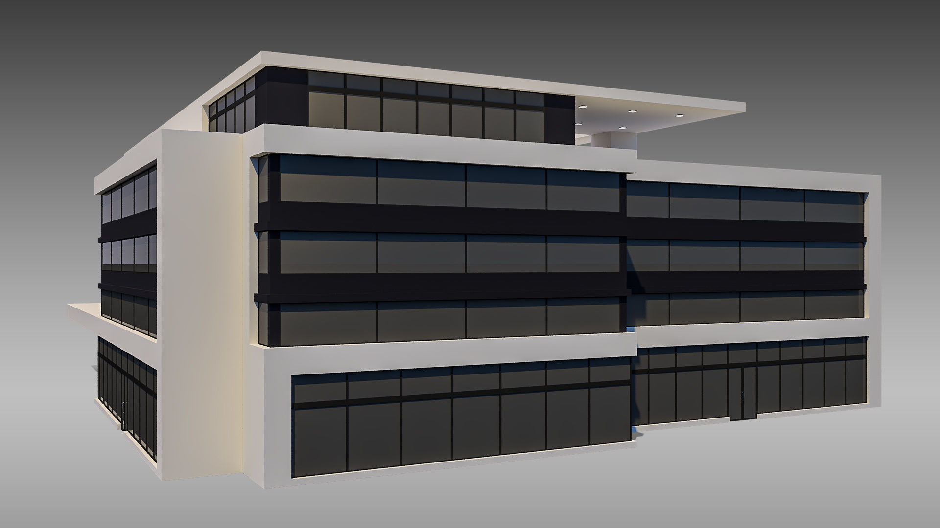 Commercial Building 010 3D model_5