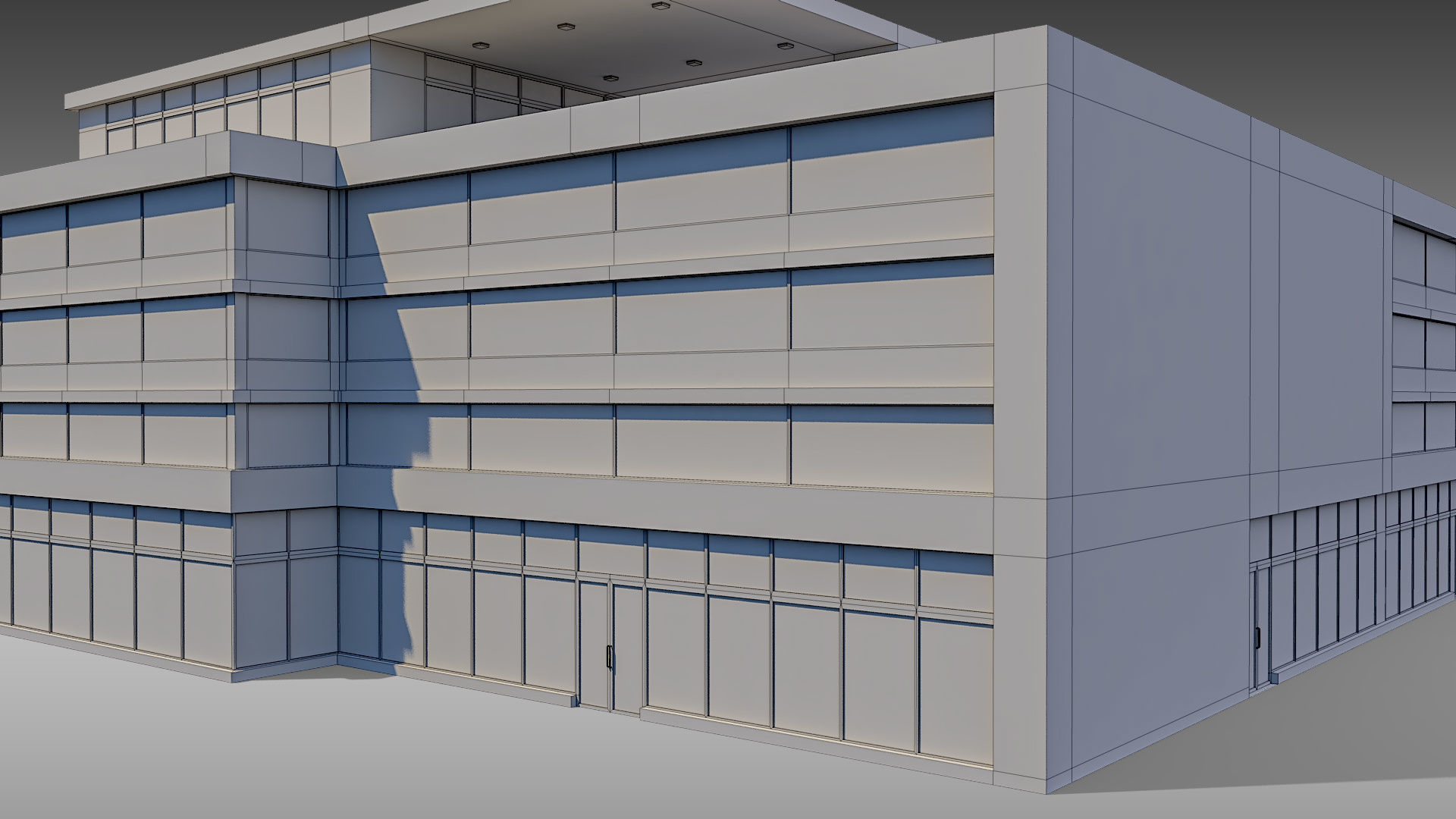 Commercial Building 010 3D model_14