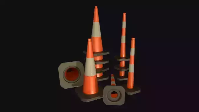 Game-Ready Traffic Cones