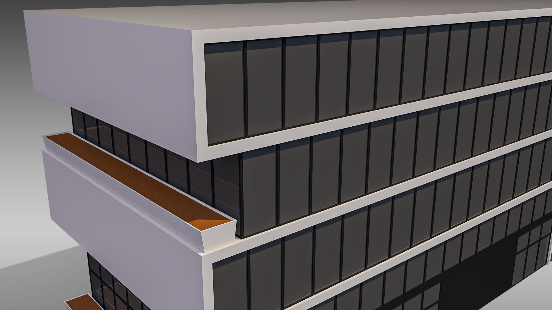 Commercial Building 011 3D model_2