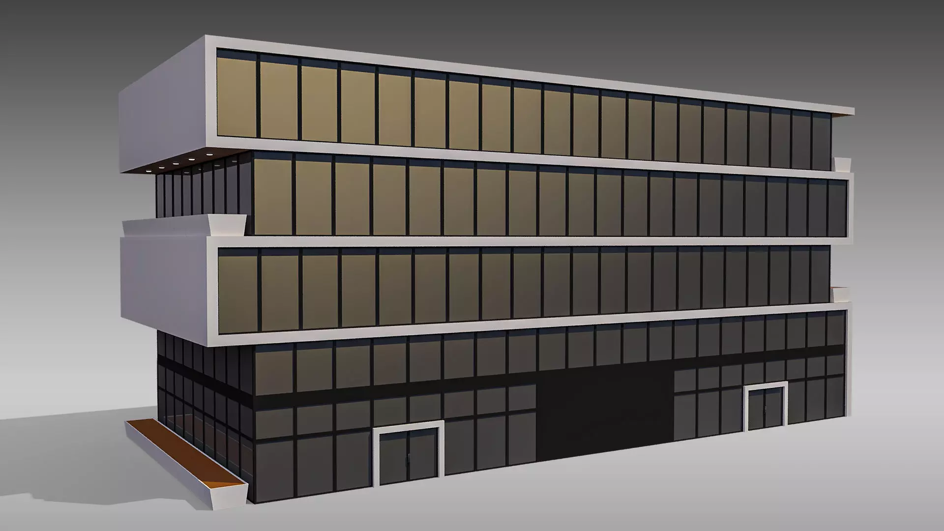Commercial Building 011 3D model_0